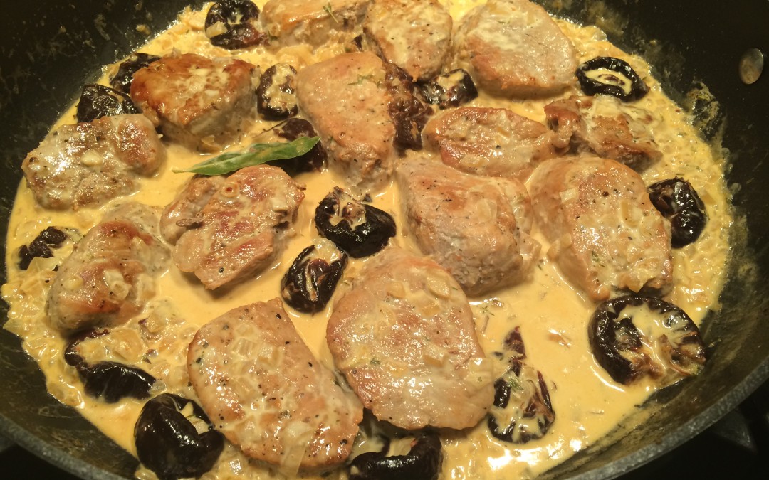 Pork Tenderloin with Prunes